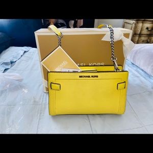 Michael Kors SM Crossbody leather purse